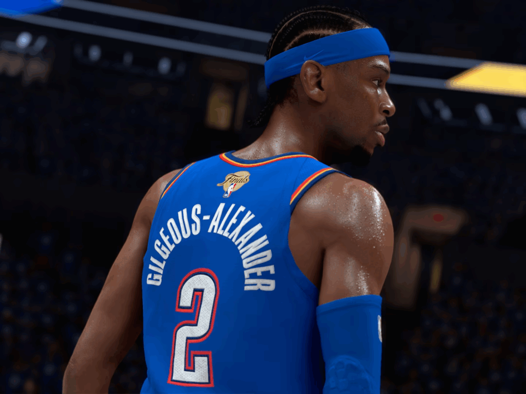 آلندر در محیط بازی NBA 2K 26