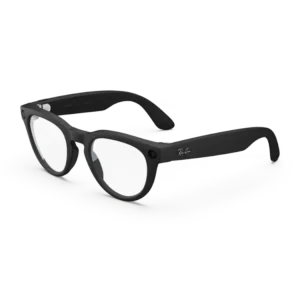 عینک هوشمند ری بن متا نسل 2 | Headliner frame matte black lens Clear
