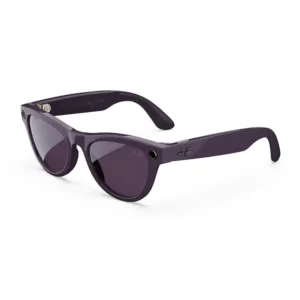 عینک هوشمند ری بن متا نسل 2 | skyler frame shiny Shiny Mystic Violet lens Clear to Amethyst Transitions