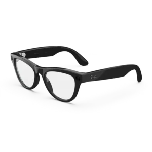 عینک هوشمند ری بن متا مدل اسکایلر نسل ۲ |  Skyler frame shiny black lens clear