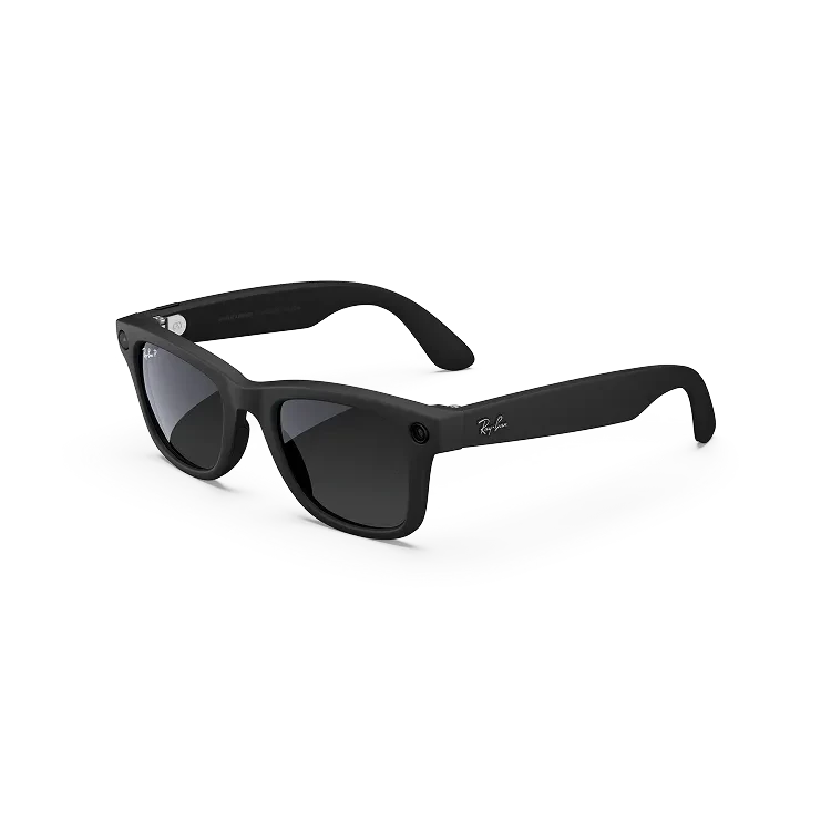 عینک هوشمند ریبن متا ویفرر نسل ۲ | Ray-Ban Meta Wayfarer Gen 2 Matte Black Gradient Graphite