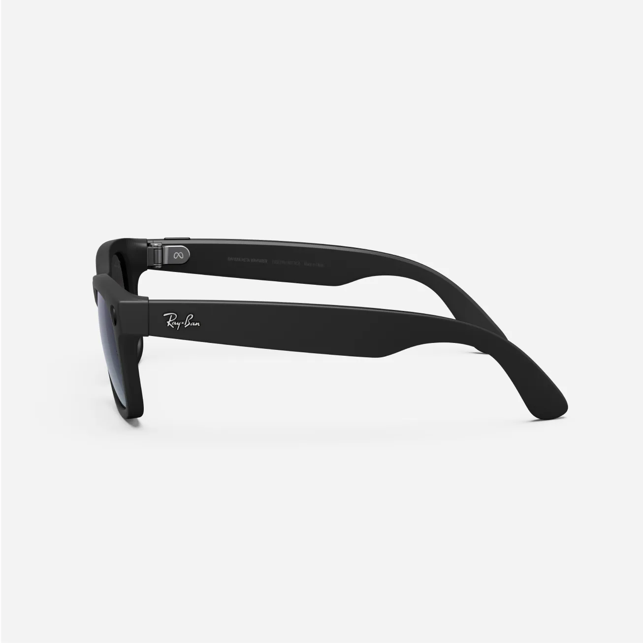 عینک هوشمند ری بن متا ویفر Matte Black | Gradient Graphite - Image 3
