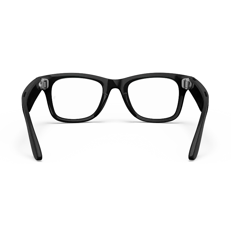 عینک هوشمند ریبن متا ویفر Shiny Black | Clear - Image 2