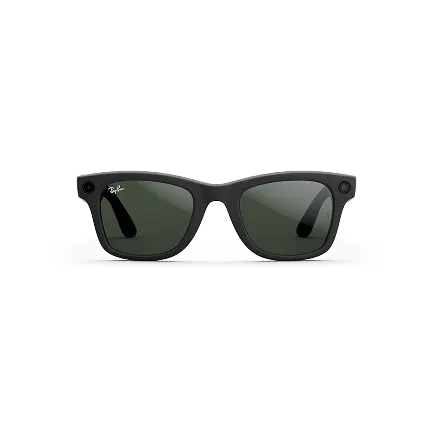 عینک هوشمند ریبن متا ویفر Shiny black | Transition to Green
