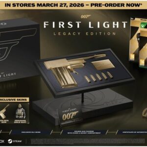 خرید کالکتور اورجینال : 007 First Light Legacy Edition - Playstation 5