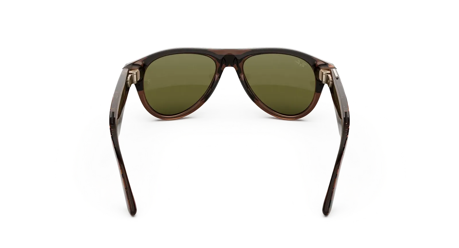 عینک : Aviator (Gen 3)Frame colour: Transparent Umber Lens colour: Transitions® Jade - Image 3