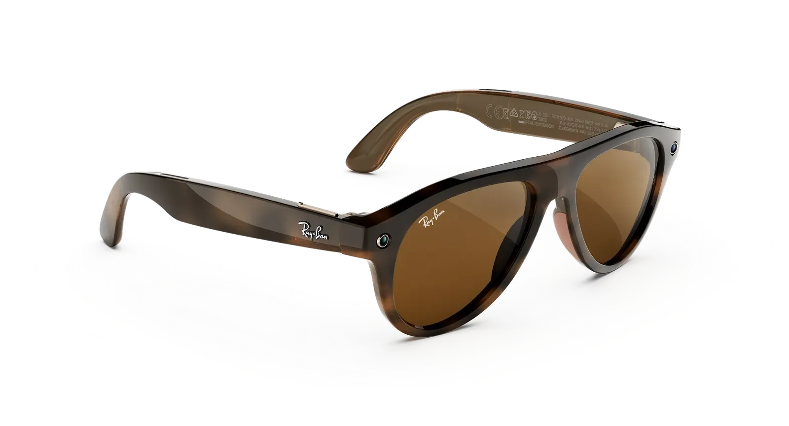 عینک : Aviator (Gen 3) Frame colour: Havana Lens colour: Transitions® Brown