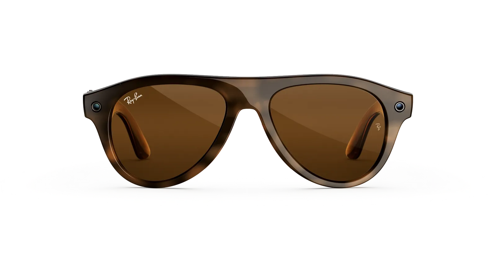 عینک : Aviator (Gen 3) Frame colour: Havana Lens colour: Transitions® Brown - Image 2