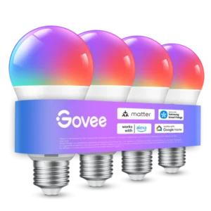 Govee A19 Smart LED Light Bulbs E26 800lm