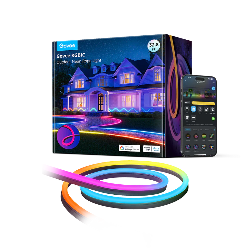 Govee RGBIC Outdoor Neon Rope Light متر 10