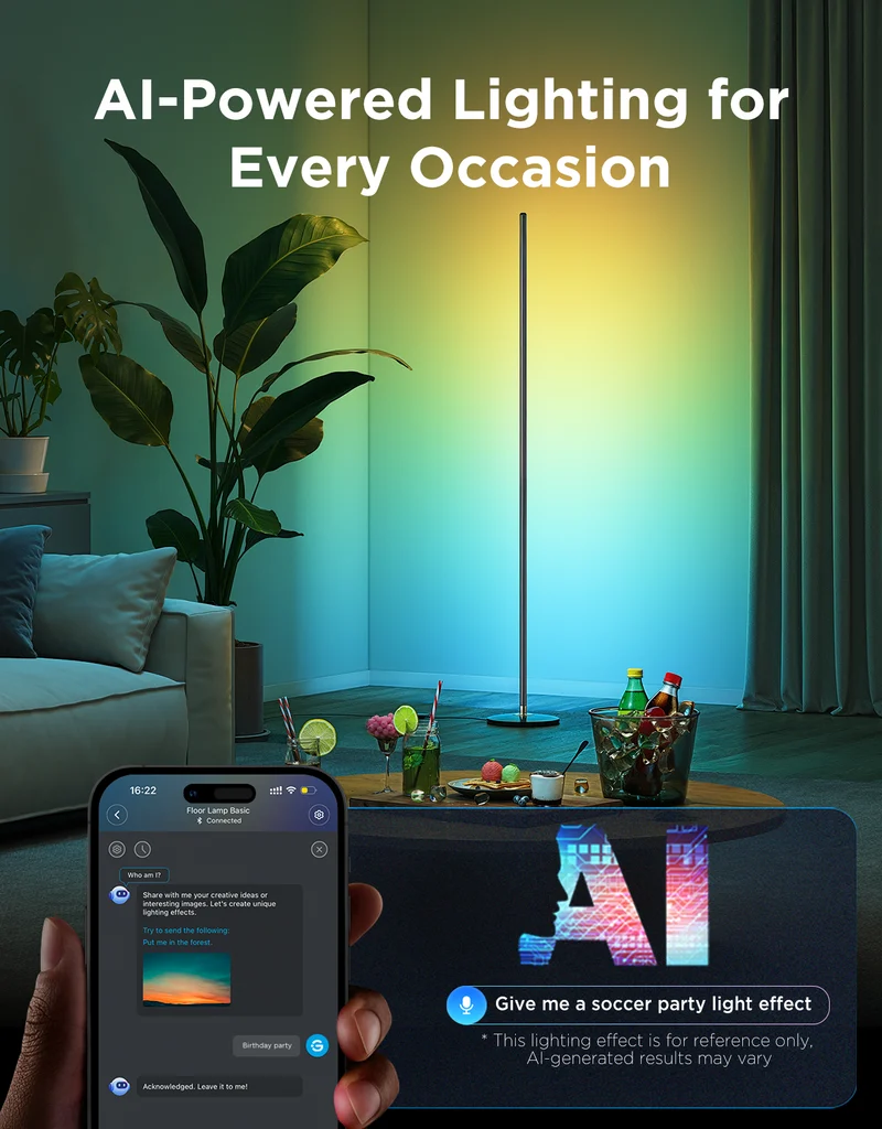 Govee RGBICW Smart Floor Lamp Basic - Image 3