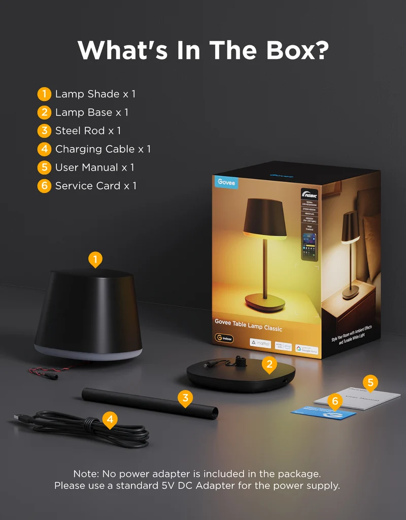 Govee Table Lamp Classic - Image 6