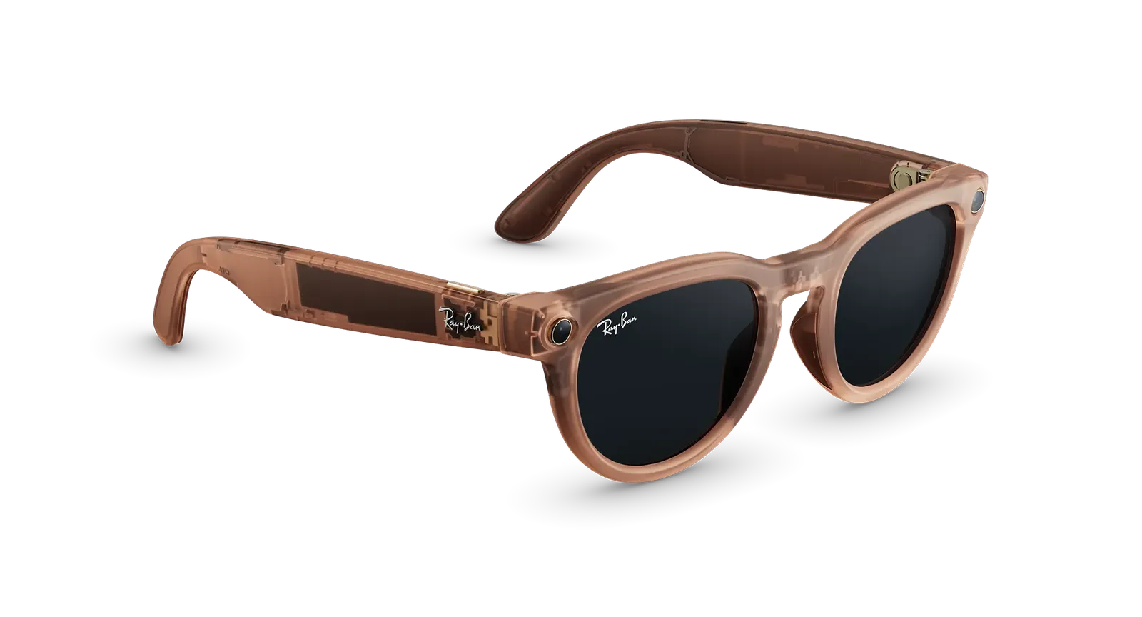 عینک : Headliner (Gen 2) Frame colour: Matte Transparent Peach Lens colour: Clear to Grey Transitions