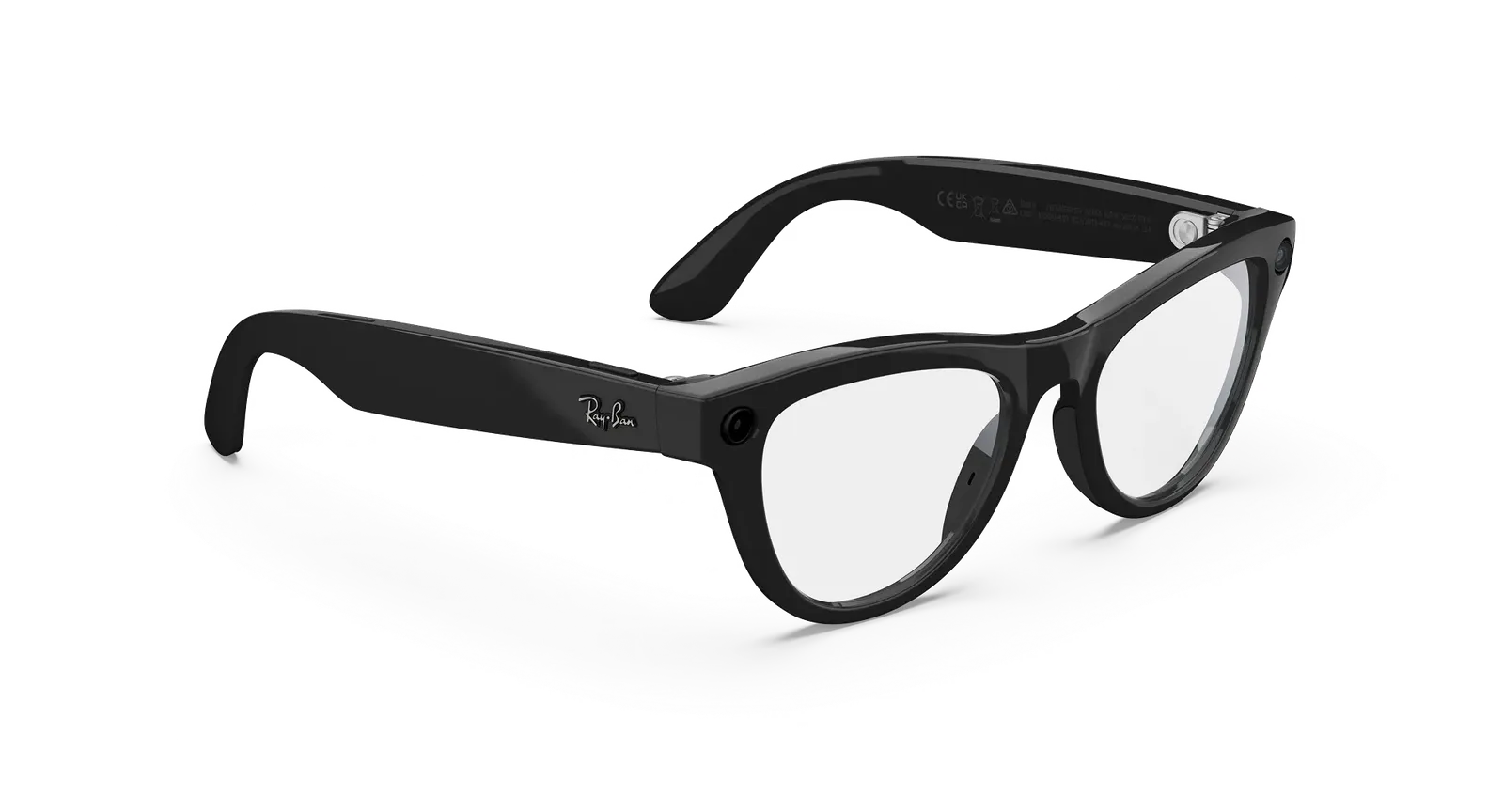عینک : Skyler (Gen 2) Frame colour: Shiny Black Lens colour: Clear