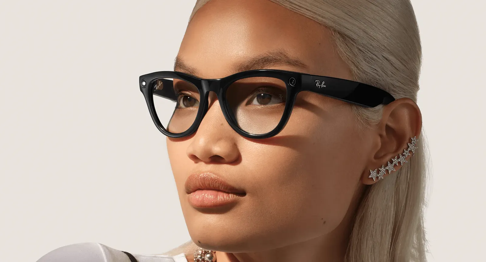 عینک : Skyler (Gen 2) Frame colour: Shiny Black Lens colour: Clear - Image 4