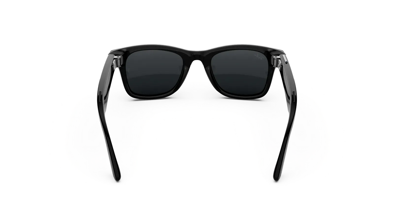 عینک : Wayfarer (Gen 3) Frame colour: Shiny Black Lens colour: Transitions® Grey - Image 2