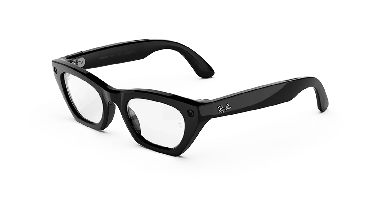 عینک : Zena (Gen 3) Frame colour: Shiny Black Lens colour: Clear