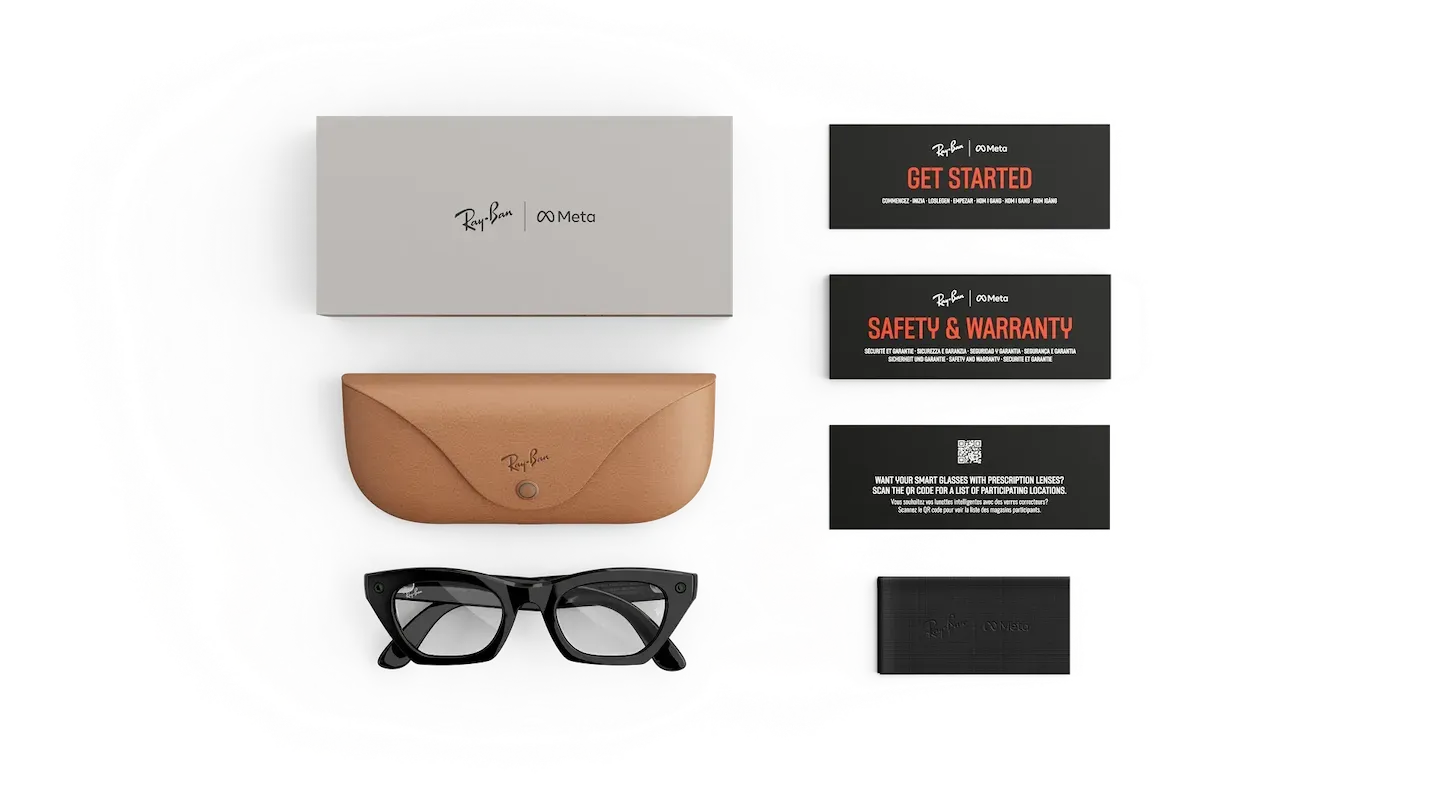 عینک : Zena (Gen 3) Frame colour: Shiny Black Lens colour: Clear - Image 4